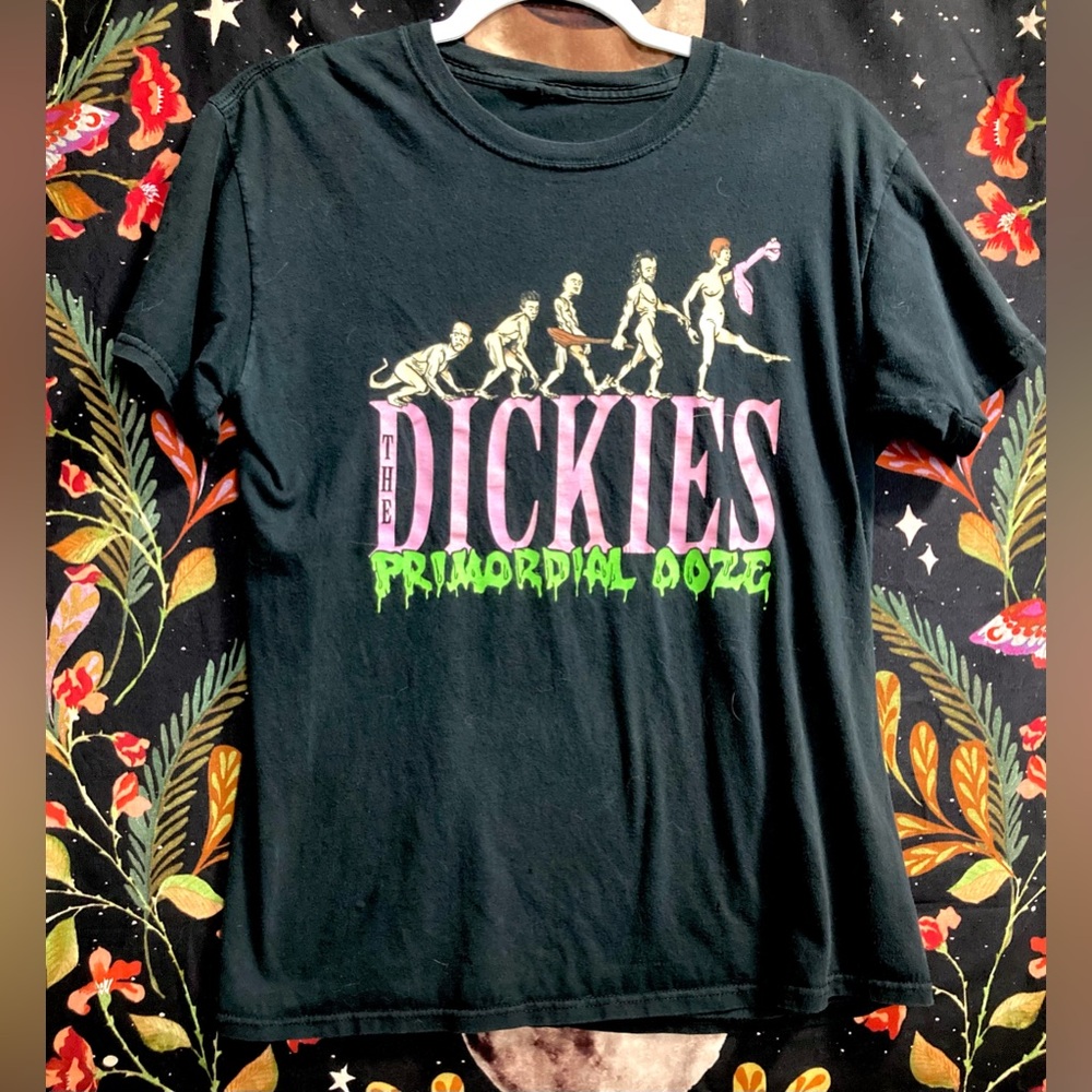 Uk Concert Tour Rare Distressed The Dickies Los Angeles Punk Rock T-shirt Size S